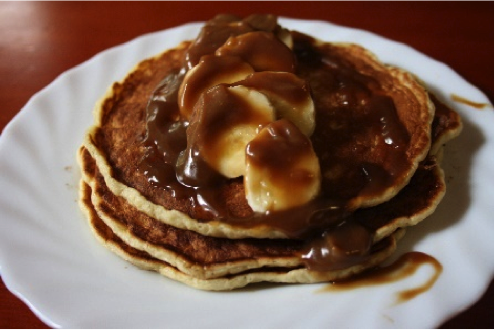 Recipe of the week: Pancakes with Caramel Sauce