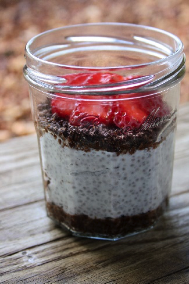 Recipe of the week: Coconut, Lime Chia Pudding with chocolate crumble